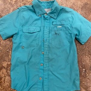 Little boy vented shirt